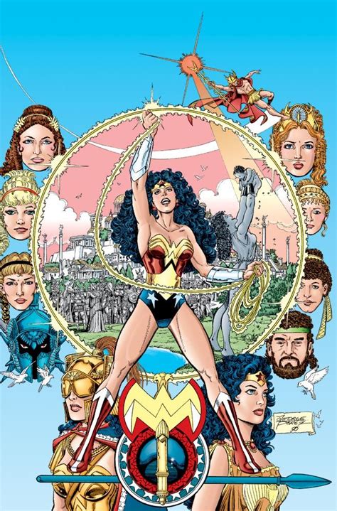 Wonder Woman by George Pérez Wonder woman comic George perez Wonder woman artwork