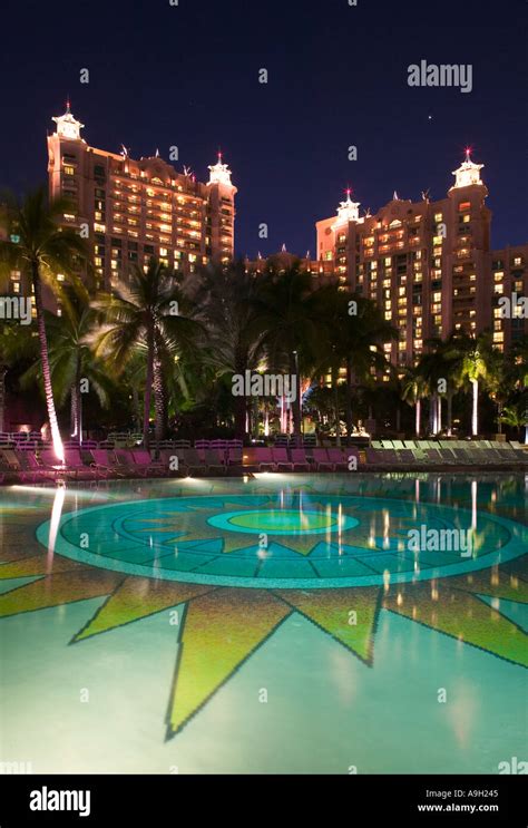 Atlantis Resort Paradise Island Nassau Bahamas Caribbean Stock