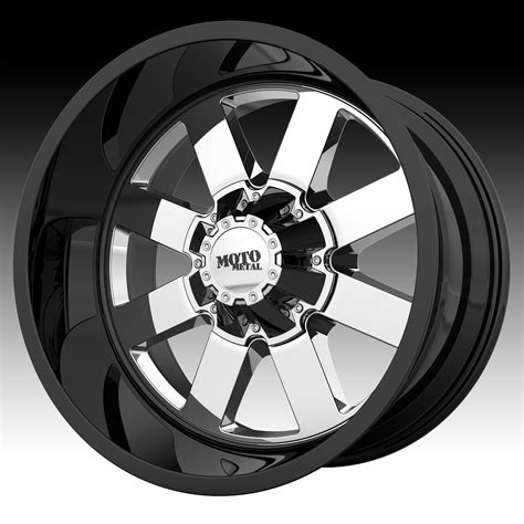 【送料無料】moto Metal Mo962 Gloss Black Milled Wheel With Painted And