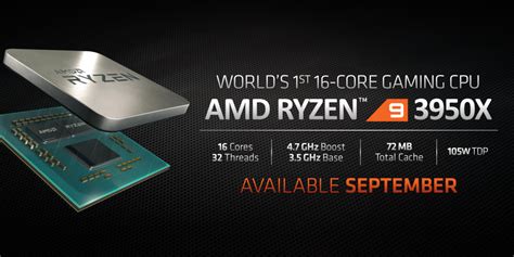 Amd Announces The 16 Core Ryzen 9 3950x Processor Maximum Zen Pc