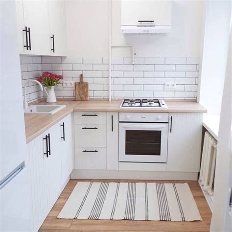 Increíbles Ideas De Cocina Para Apartamentos Pequeños 47