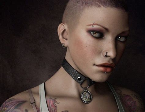 40 Most Beautiful 3d Woman Character Designs And Models Girl Tattoos