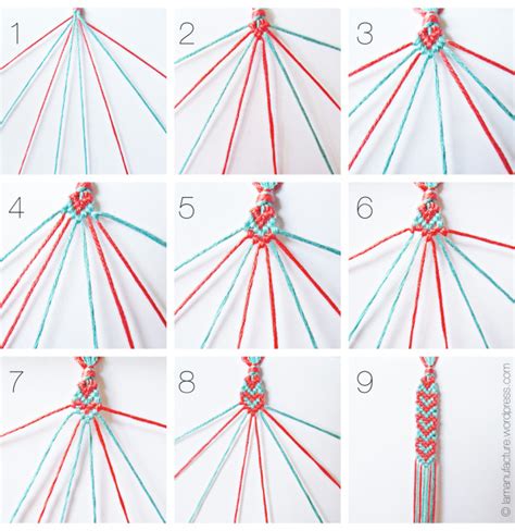 Heart Pattern Friendship Bracelets Tutorial Allcrafts Free Crafts Update