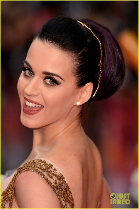 Katy Perry Red White And Blue Eyelashes At Uk Premiere Photo 2682547