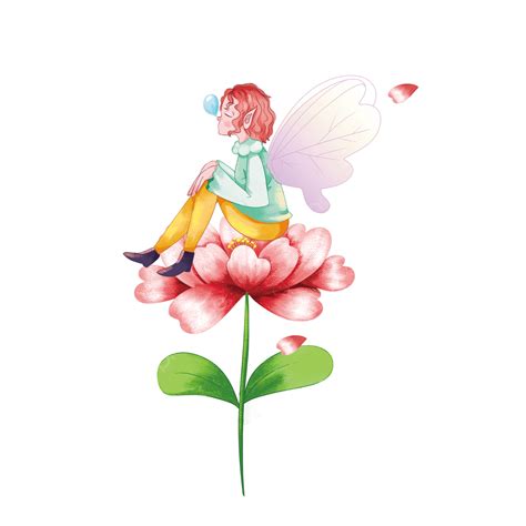 Flower Fairy Png Image Flower Fairy Spring Spring Day Flowers Png