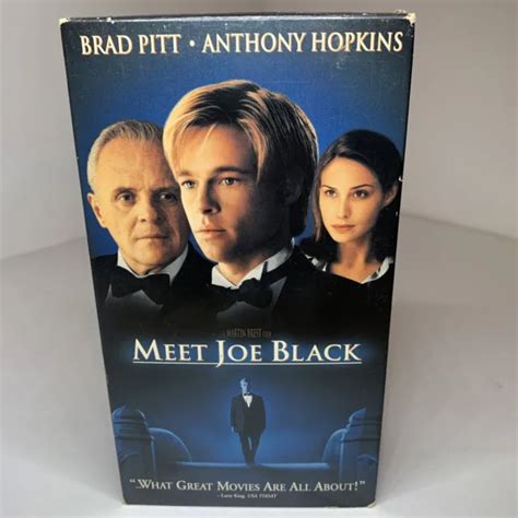 MEET JOE BLACK Vhs Brad Pitt Anthony Hopkins 2 50 PicClick