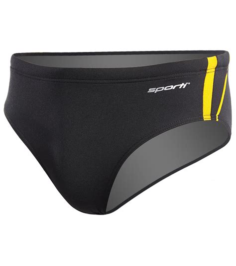 Sporti Hydrolast Splice Brief Swimsuit Youth 22 28 At