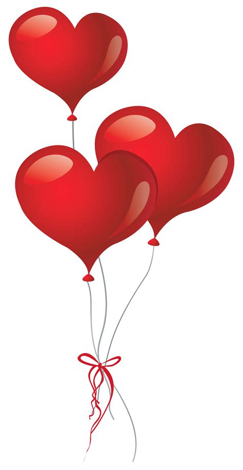 Heart Balloons Png Clipart Picture Heart Balloons Balloons Love Wishes