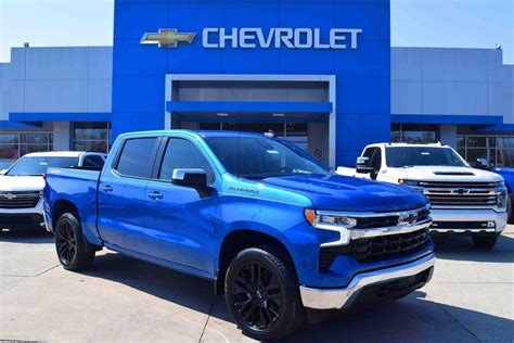 Blue Chevrolet Silverado 1500 With 83 Miles Available Now New