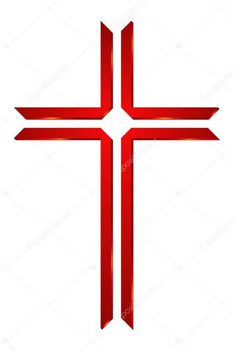 Logo For Church Cross Logo Symbol Of Christianity Premium Vector In