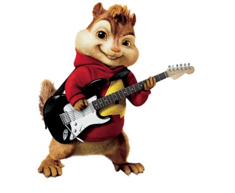 Check Out This Transparent Alvin With His Guitar Png Image In 2022