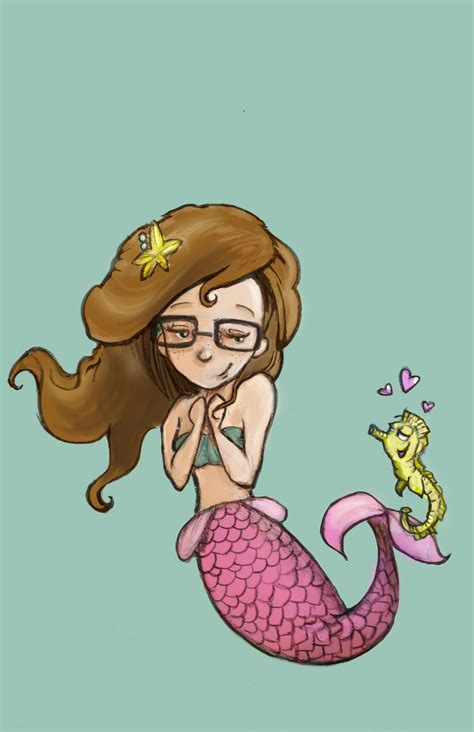 Mermaid By Joanna Mendoza Mermaid Illustration Cute Mermaid
