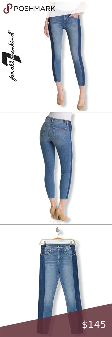 7 For All Mankind Gwenevere Ankle Skinny Jeans 26 Clothes Design