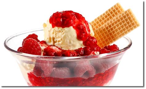 Eis Mit Hei En Himbeeren Rezept Rezept Eis Mit Heißen Himbeeren