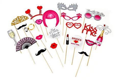 Buy Bachelorette Party Bridal Shower Party Photo Booth Photobooth Props By Love Events Complete