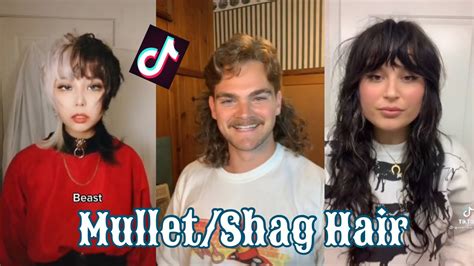 Best Mulletshag Hair Transformations 2 Tiktok Compilation Youtube