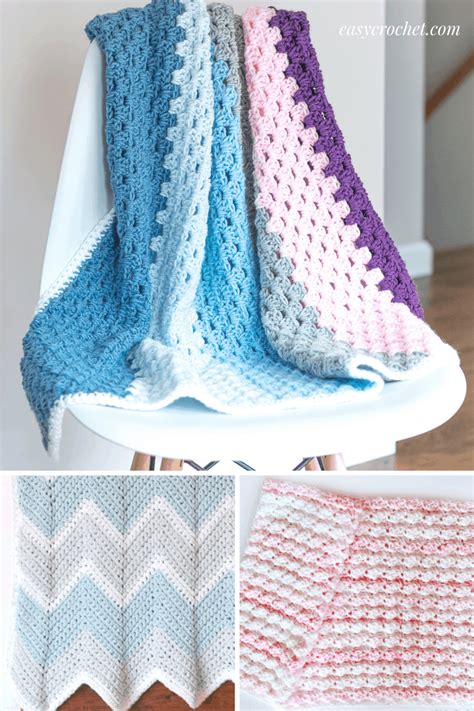 25 Quick And Easy Crochet Blanket Patterns For Beginners