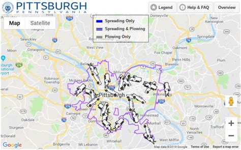 Snow Plow Trackers How To See Where Plows Are In Pittsburgh