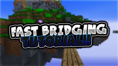 All Bridging Methods In Minecraft Youtube