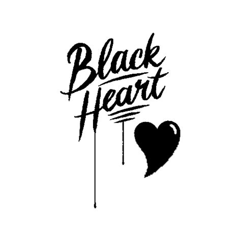 Black Heart Png High Quality Image Free Psd Templates Png Vectors