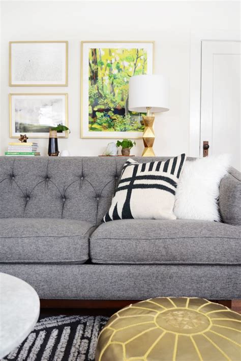 Grey Black And Gold Living Room - Black And Gold Living Room Design
