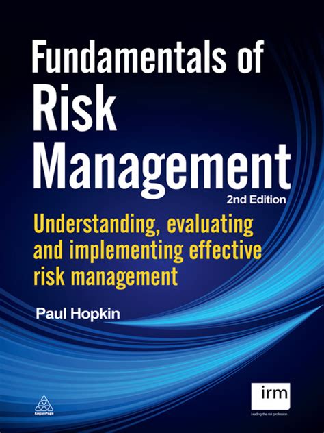 Fundamentals Of Risk Management Microsoft Library Overdrive