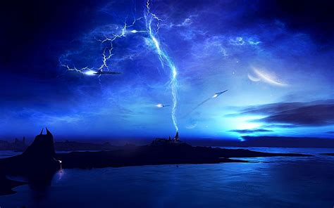 Blue Storm Wallpapers Top Free Blue Storm Backgrounds Wallpaperaccess