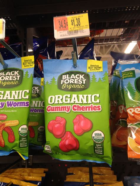 Savory flavors roasted to perfection or an irresistibly sweet & crunchy delight. Black Forest brand cherry fruit snacks. I call them ...