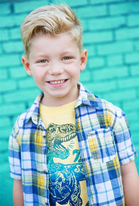 Kid Actor Headshot Photography By Brandon Tabiolo Cute Blonde Boys