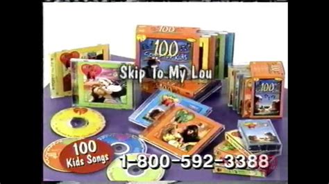 100 Kids Songs Time Life Music Television Commercial 2000 Youtube
