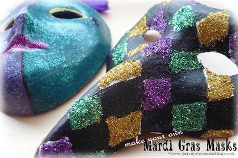 Make Your Own Mardi Gras Masks
