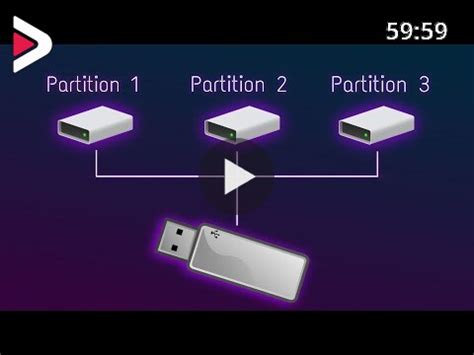How To Create Remove Multiple Partitions On USB Drive دیدئو dideo