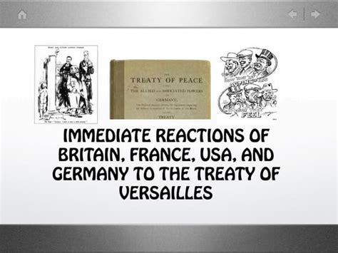 Week 7 The Effects Of The Treaty Of Versailles