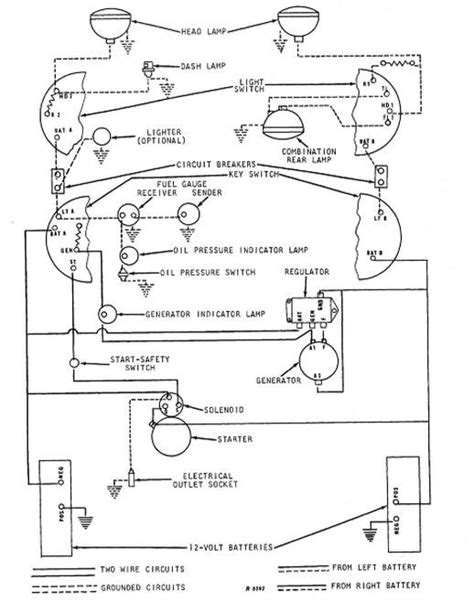 Wiring Diagram 4020 Diesel Tractor My Wiring Diagram