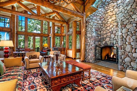 Architectural Log Masterpiece in Beaver Creek, CO, United States for