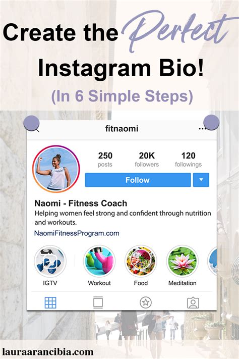 Health And Fitness Coaches Create The Perfect Instagram Bio In 6 Steps