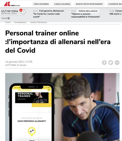 Alessio Personal Trainer Campagna Digital Pr 4brand Agency