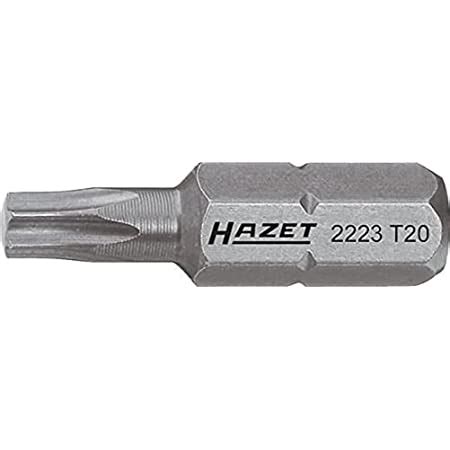 HAZET 2597 T45 25 Mm T 45 Torx Profile Bit Multi Colour Amazon Co