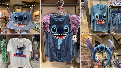photos new stitch apparel collection arrives at disneyland resort wdw news today