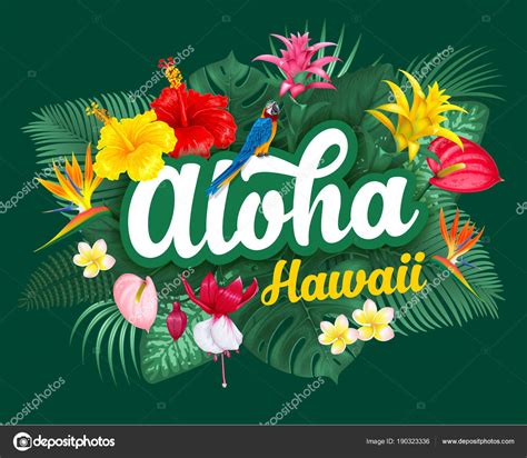 Letra Hawaiana Letras De La Hawaiana Ejemplo De La Caligraf A Del Vector Dise O De La Keyriskey