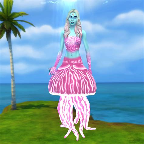 Sims 4 Mermaid Hair Minimalis