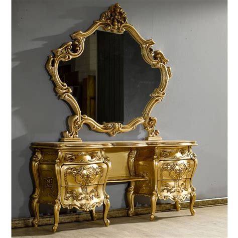 Classy French Rococo Furniture Мозаичные зеркала Дизайн дома Дизайн