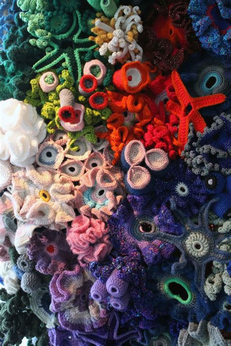 The Station Spin Hyperbolic Crochet Coral Reef