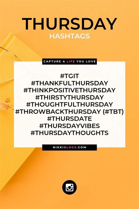 110 best days of the week hashtags 2021 instagram guide social media hashtags marketing
