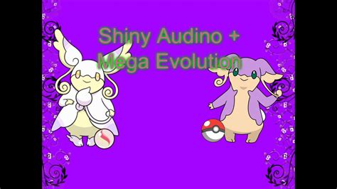 Shiny Audino Mega Evolution Youtube