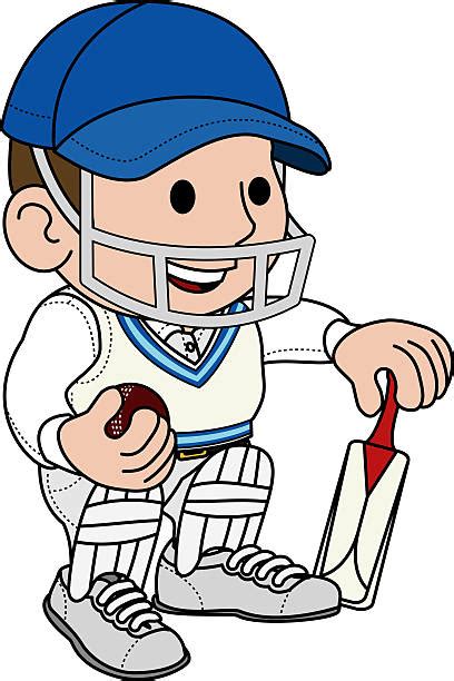 Boys Playing Cricket Illustrations Royalty Free Vector Graphics And Clip