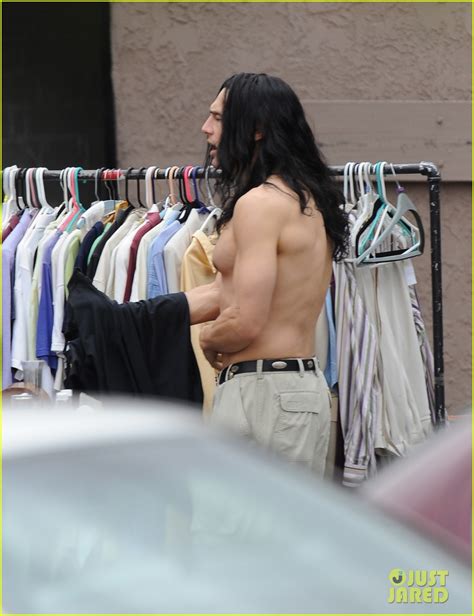 Photo James Franco Shirtless Flaunts Abs For Disaster Artist Photo Just Jared