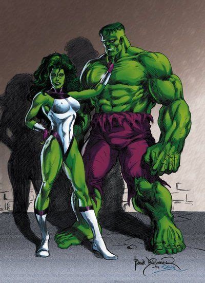 She Hulk And The Incredible Hulk Marvel Dc Marvel Comics Art Disney