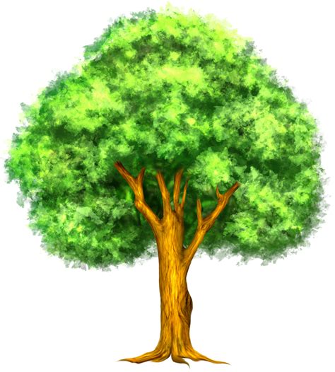 Large Green Tree Clipart Tree Art Trees And Green Clipartix
