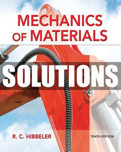 Singapore london new york toronto sydney tokyo madrid. Only $22 Solutions Manual for Mechanics of Materials 10th ...